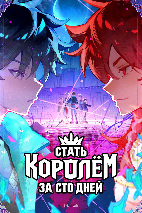 Стать королём за сто дней - постер сериала